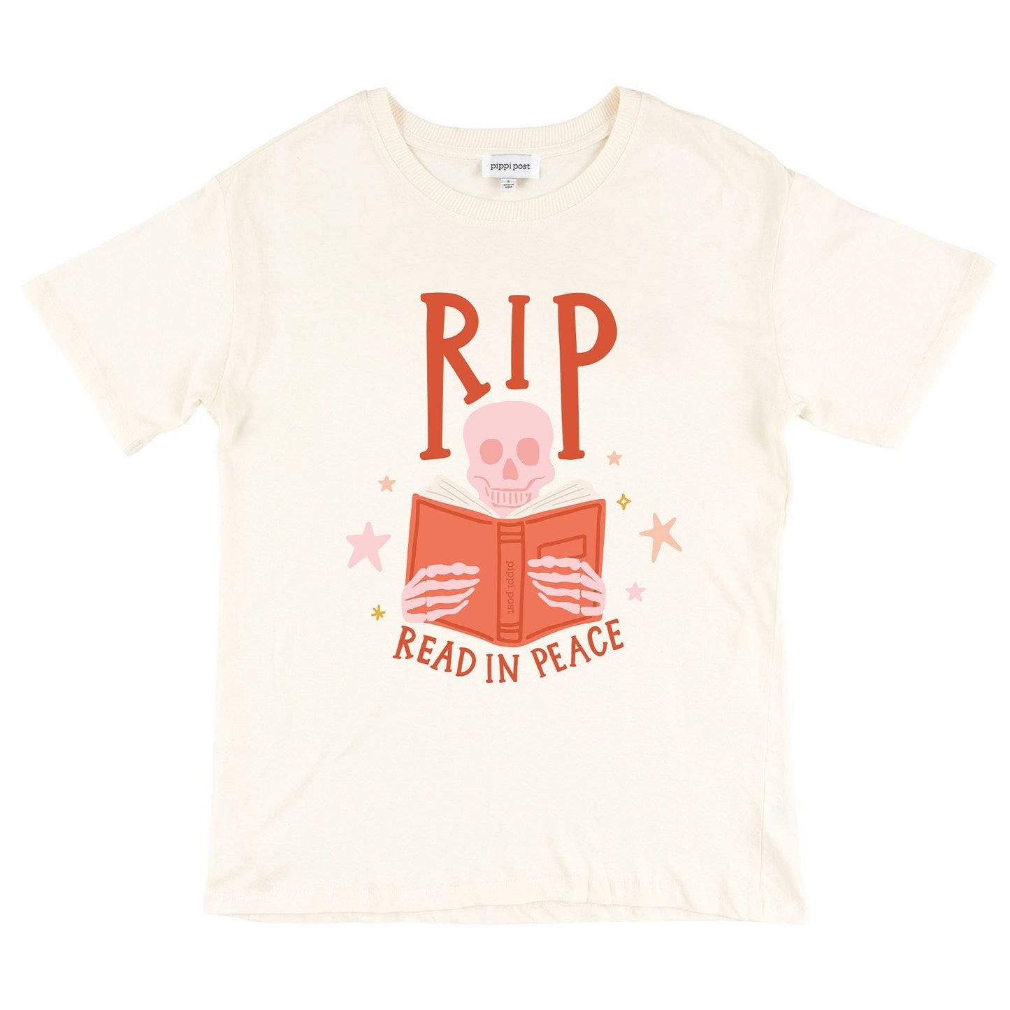 Read in Peace RIP Tee - Ivory