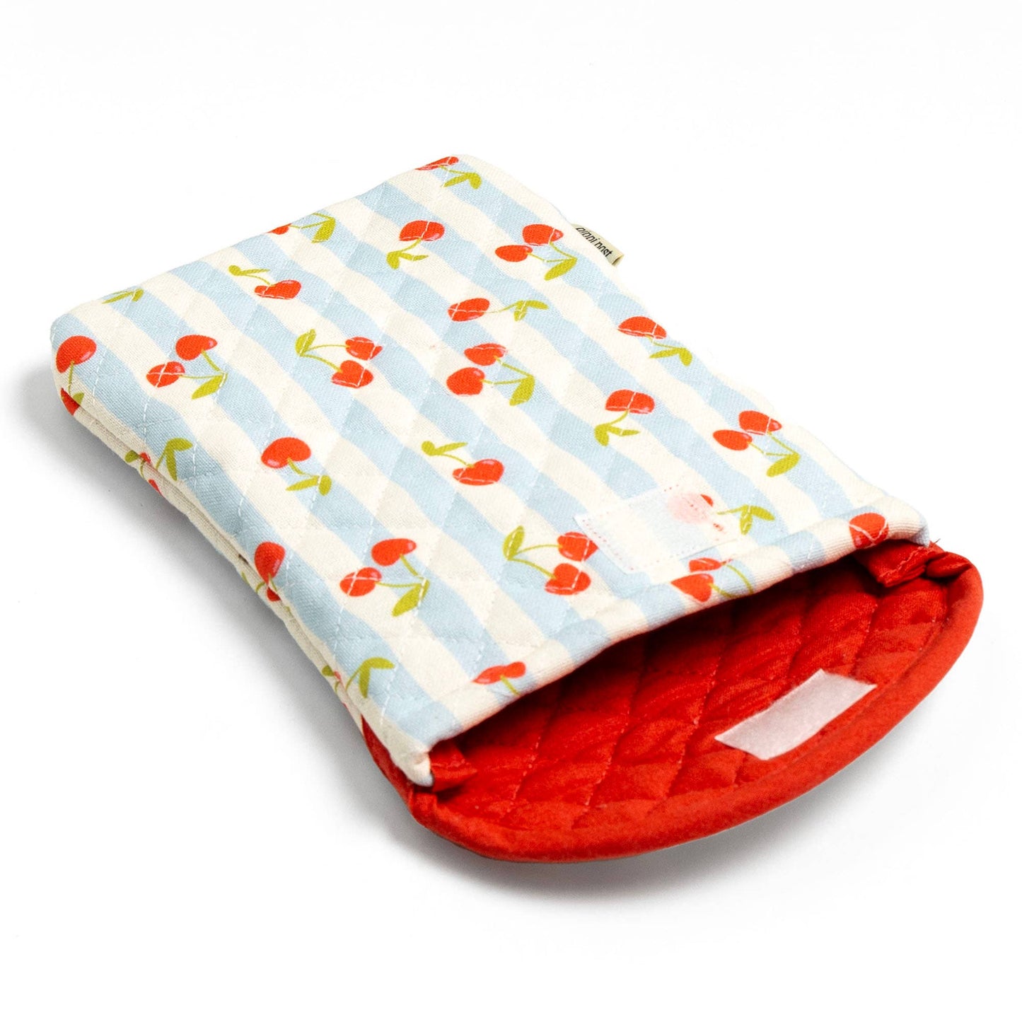 Cherry Striped Quilted E-Reader Case