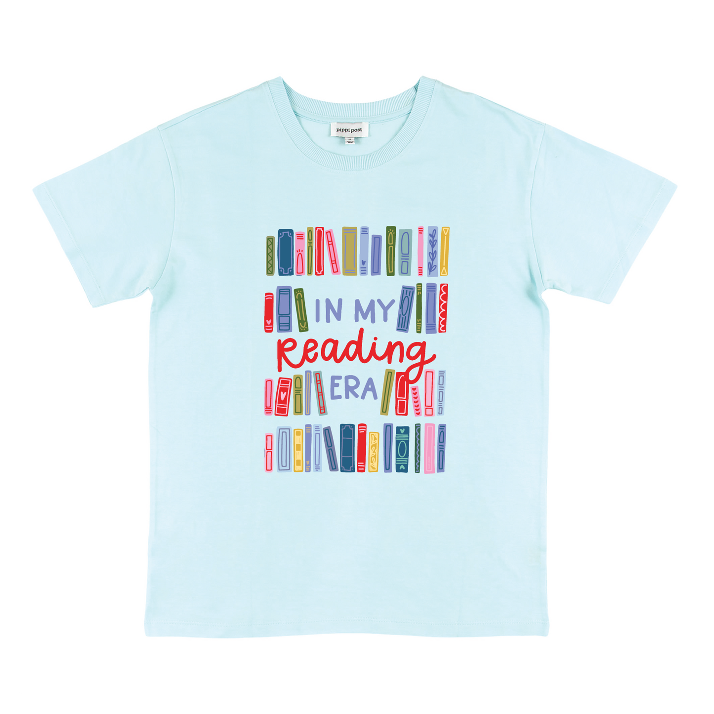 In My Reading Era Tee - Chambray