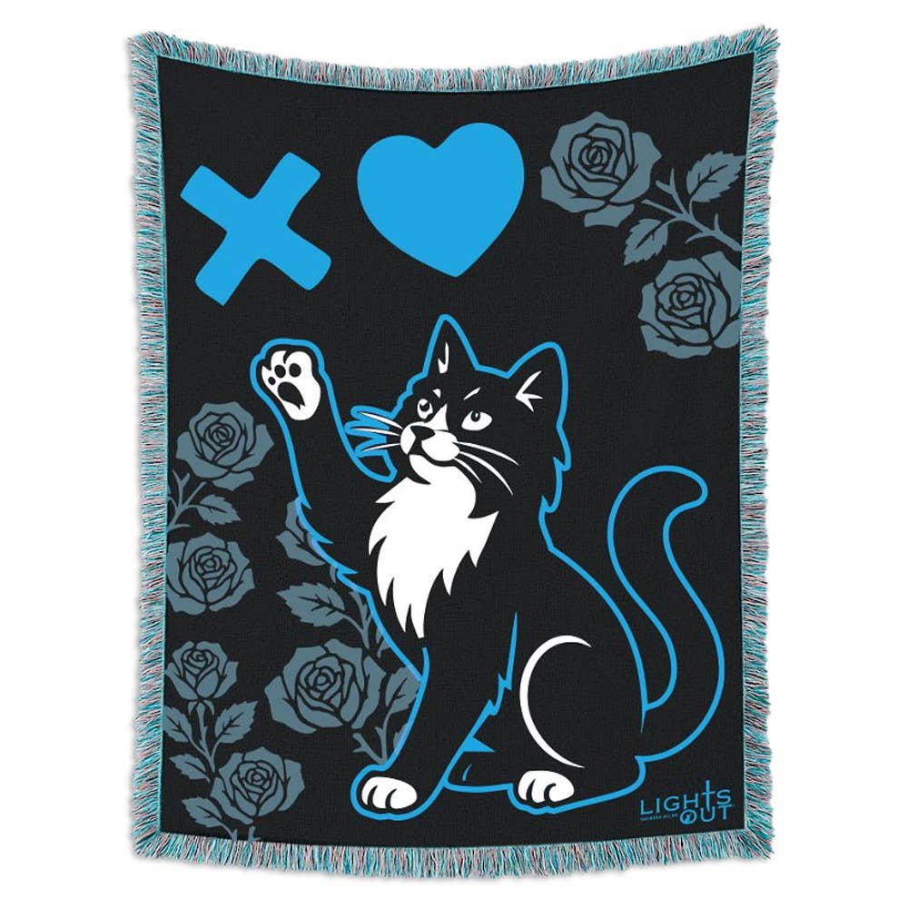 Lights Out: Fred Approved Woven Throw Blanket (48'' x 60'')