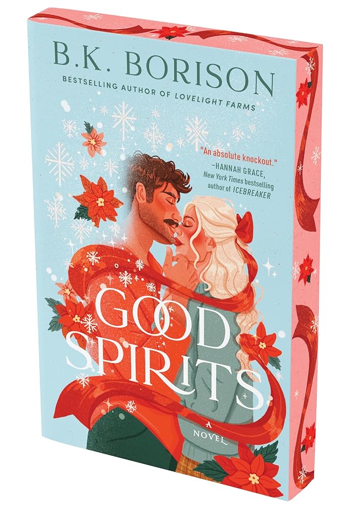 Good Spirits: A Magical Paranormal Holiday Romance with an Irish Ghost, Unexpected Connections, and a Christmas Carol Twist (Ghosted, 1) cover image