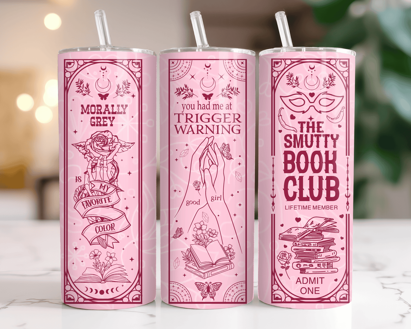 The Smutty Book Club Tumbler