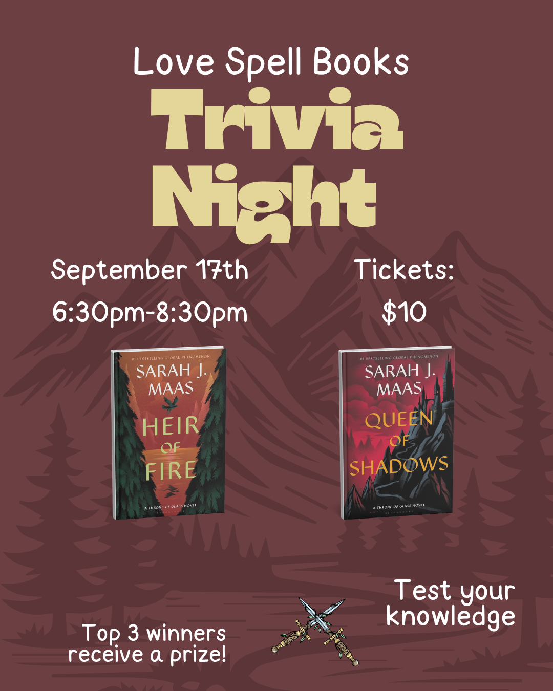 Throne of Glass Trivia Night Part 2