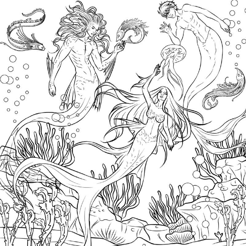 Romantasy Coloring Book