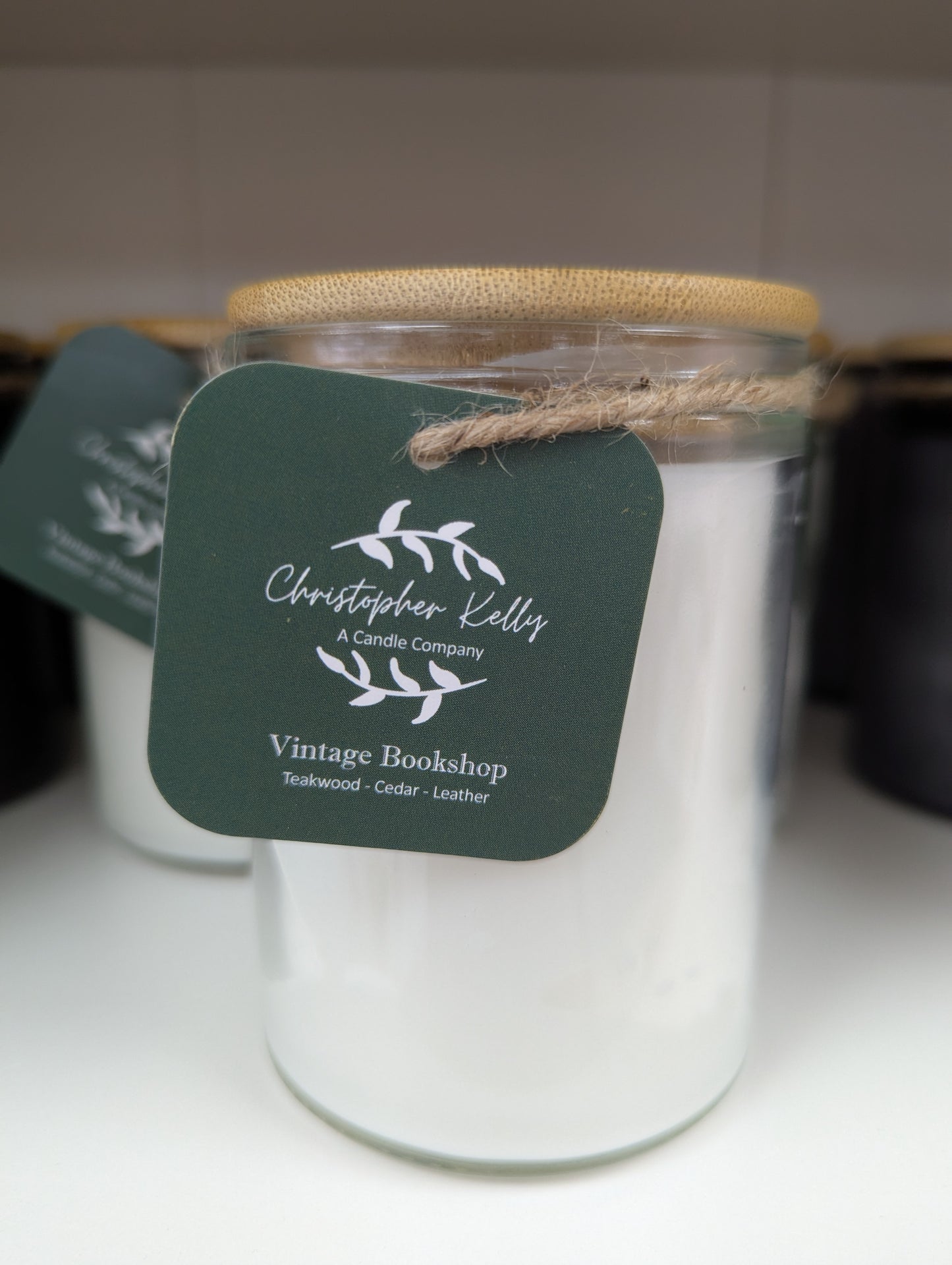 Vintage Bookshop Candle