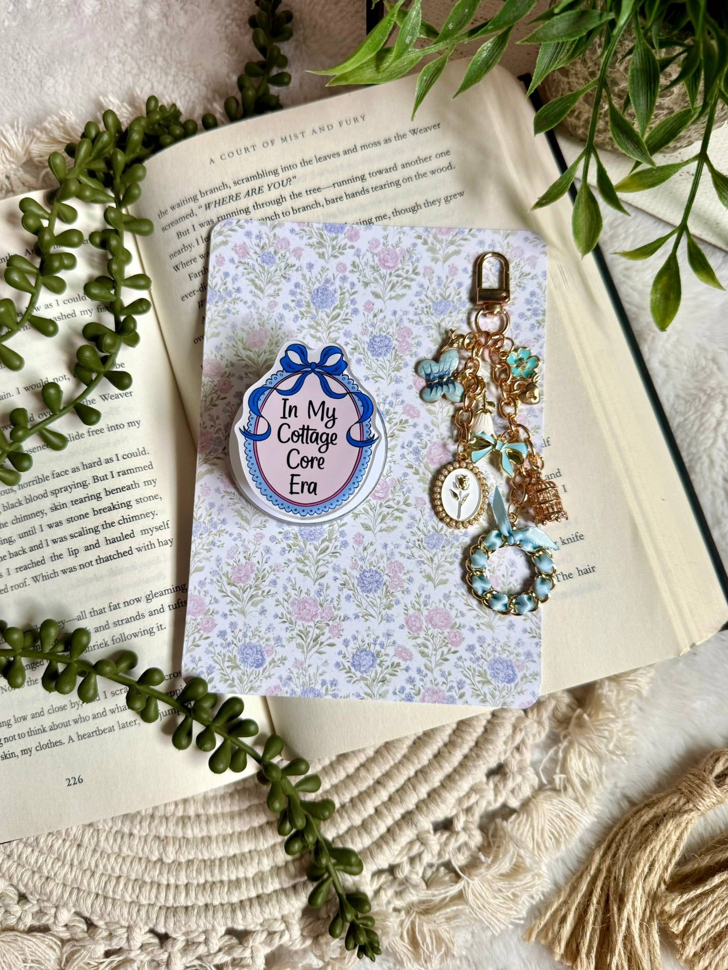 Couquette Kindle Grip - Coquette Phone Grip - Pretty Grip