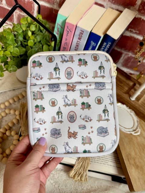 Reading Cat Kindle Sleeve | Kindle Sleeve | Kindle Storage