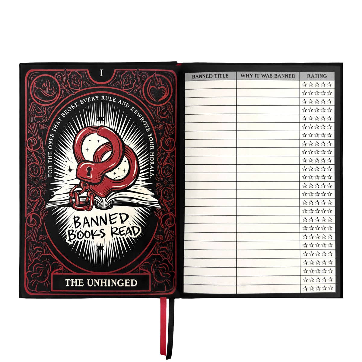 A Little Wicked Reading Journal (Original Artwork)