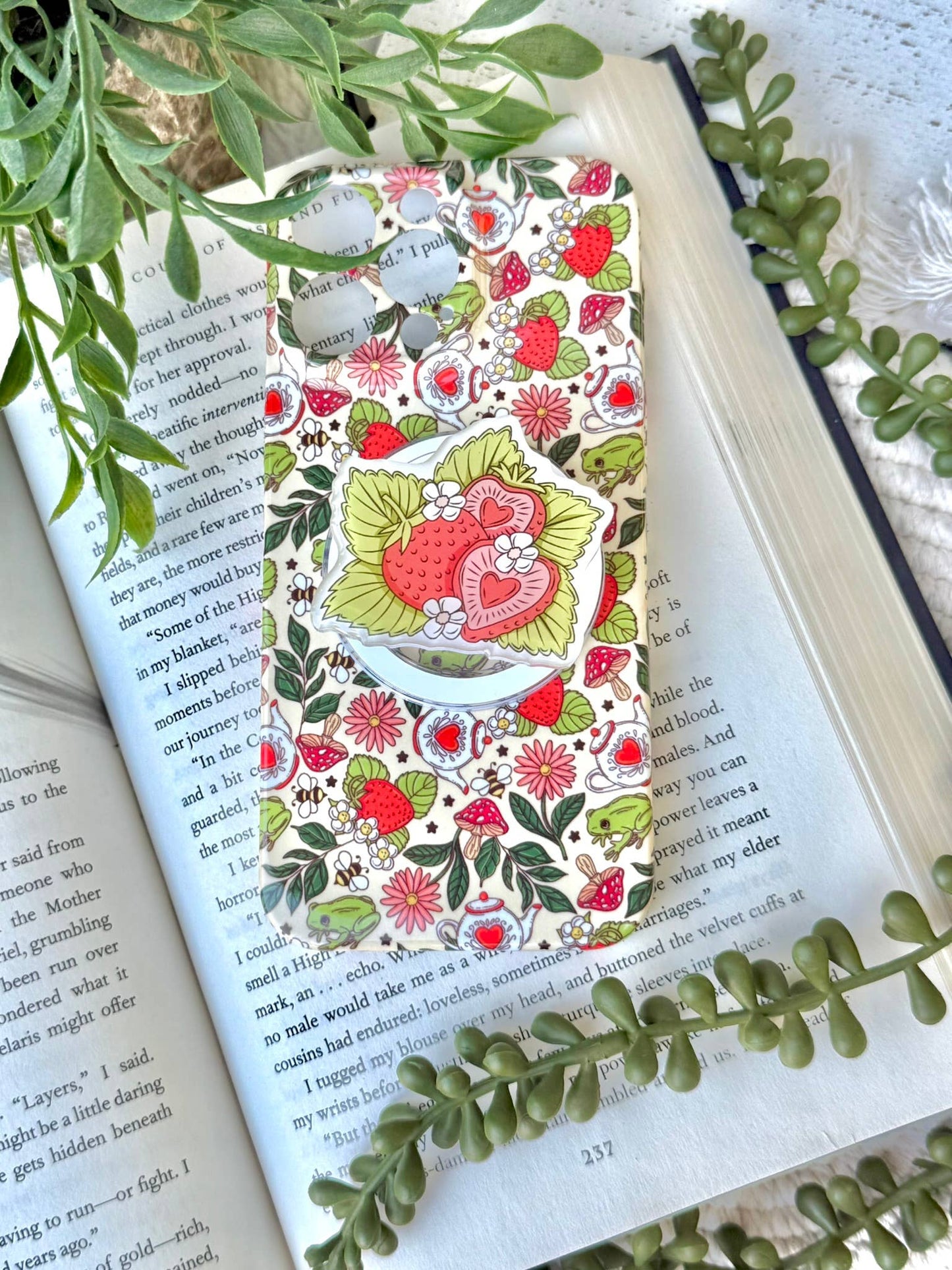 Bookish Reading Kindle Grip - Bookish Kindle Phone Grip