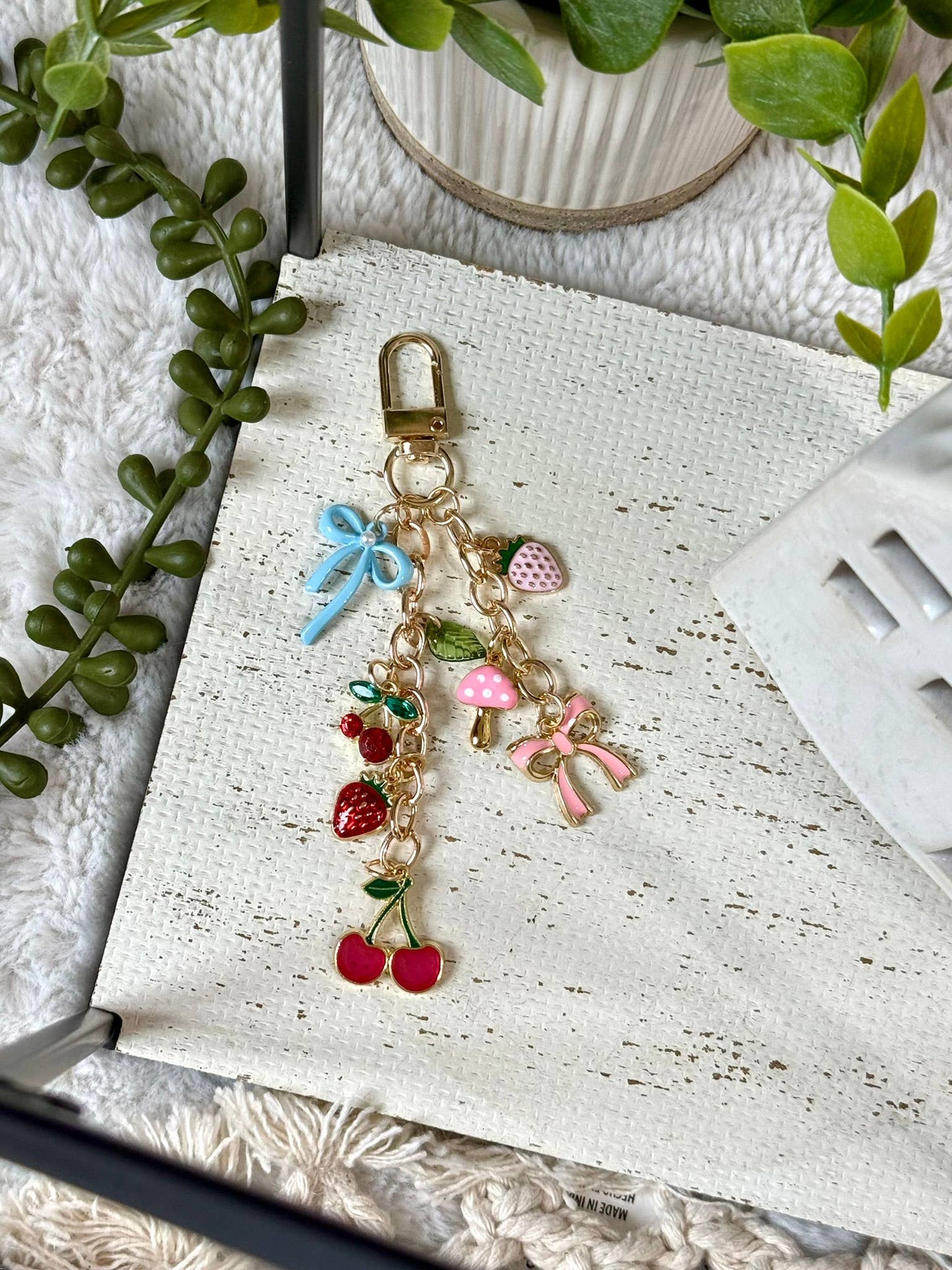 Cherry Coquette Kindle Charm - Cherry Coquette Phone Charm