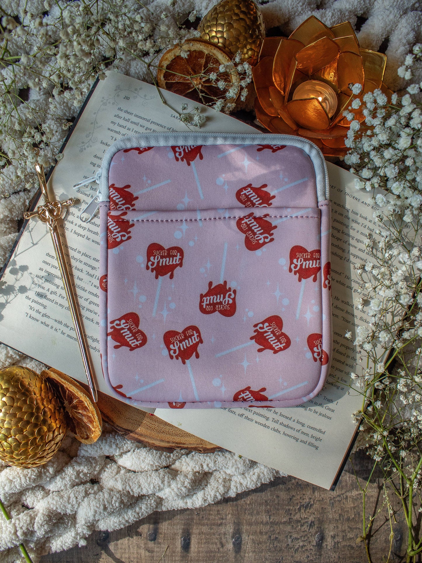 Sucker for Smut Neoprene E-Reader/ Tablet Sleeve