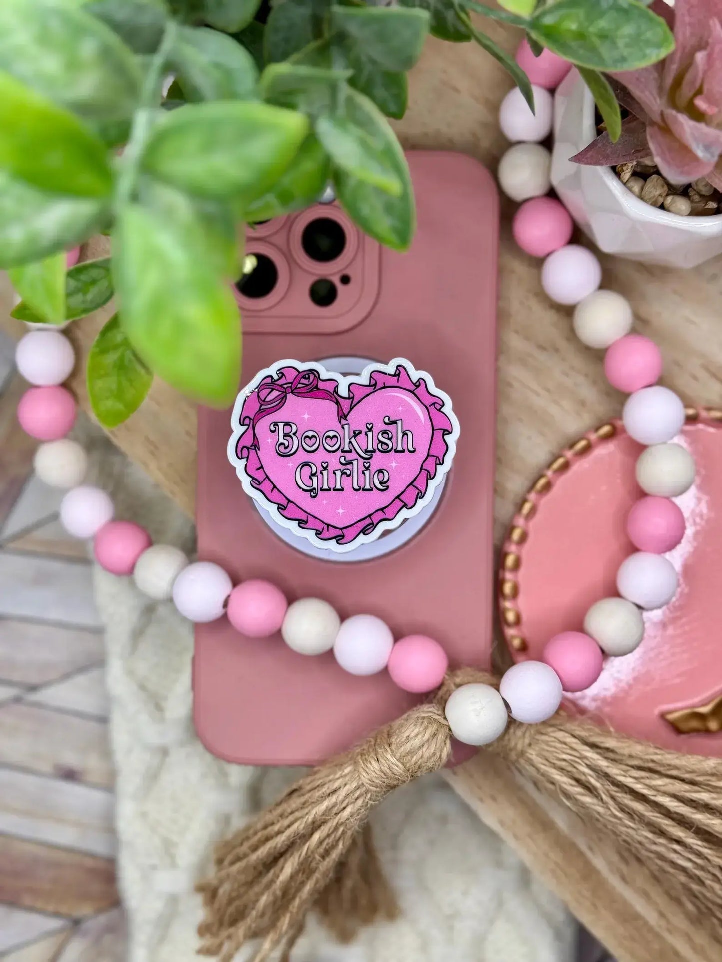 Bookish Reading Kindle Grip - Bookish Kindle Phone Grip -