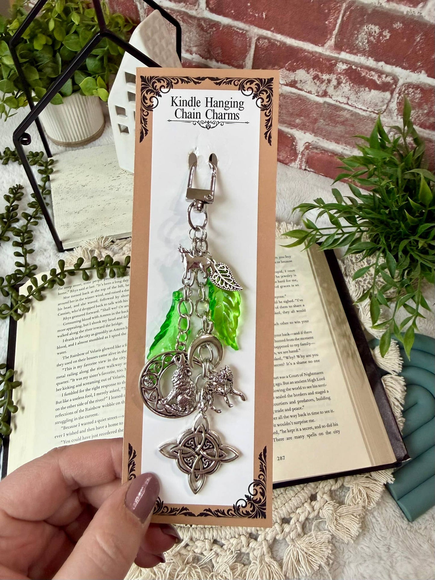 Wolf Charm - Wolf Phone Charm