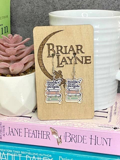 Book Lovers Earrings for Readers and Bookworms