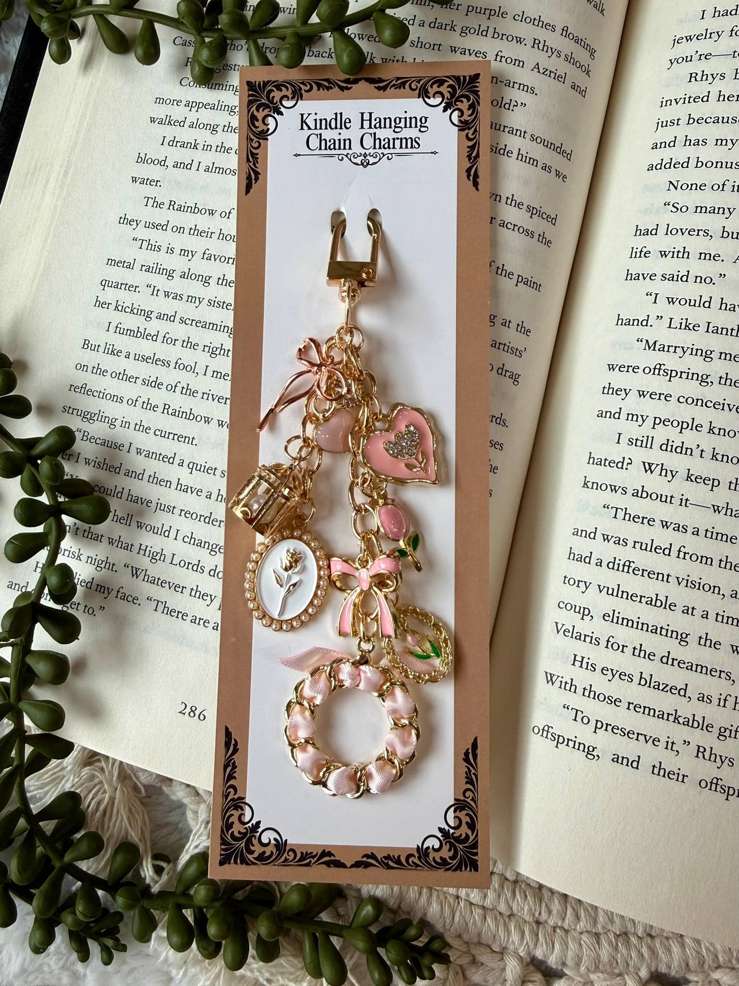 Pretty Coquette Kindle Charm - Coquette Phone Charm