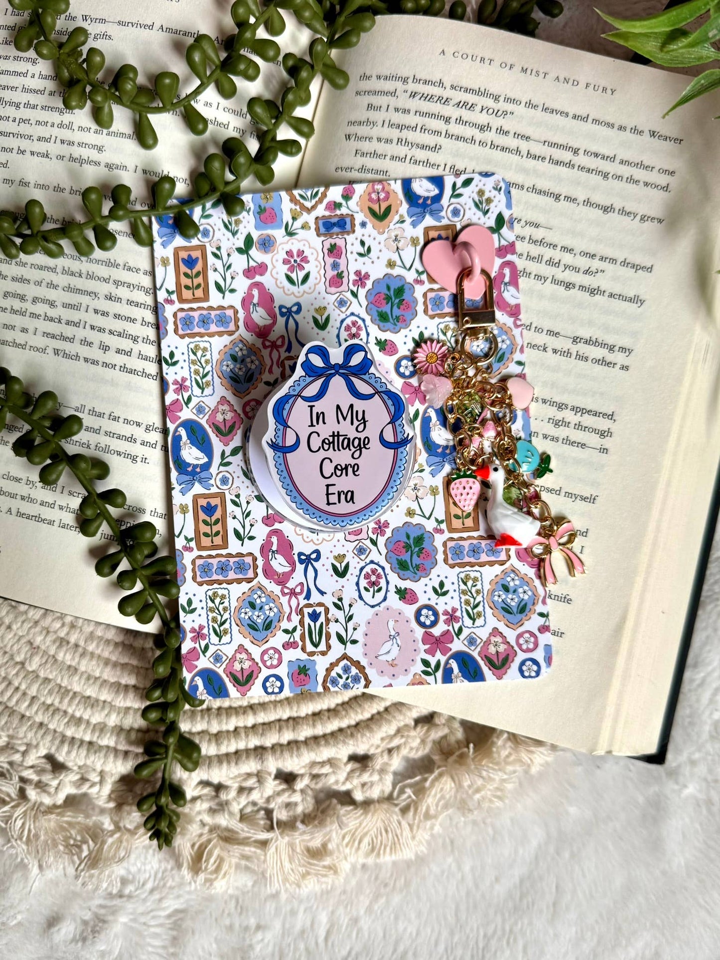 Couquette Kindle Grip - Coquette Phone Grip - Pretty Grip