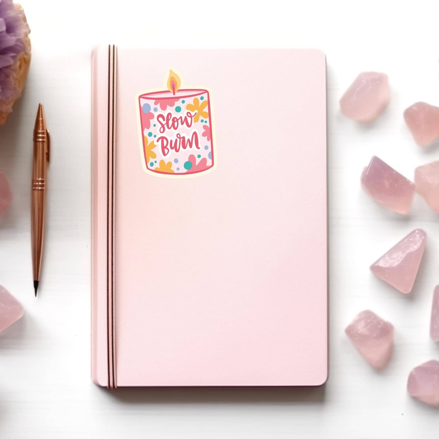 Slow Burn Romance Sticker