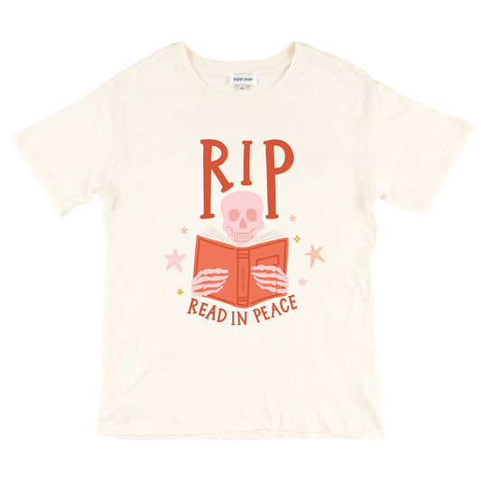 Read in Peace RIP Tee - Ivory