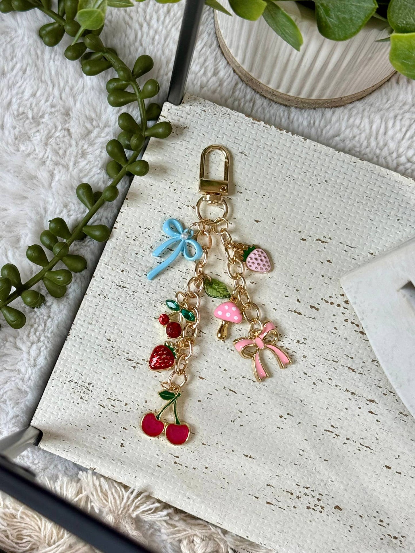 Cherry Coquette Kindle Charm - Cherry Coquette Phone Charm
