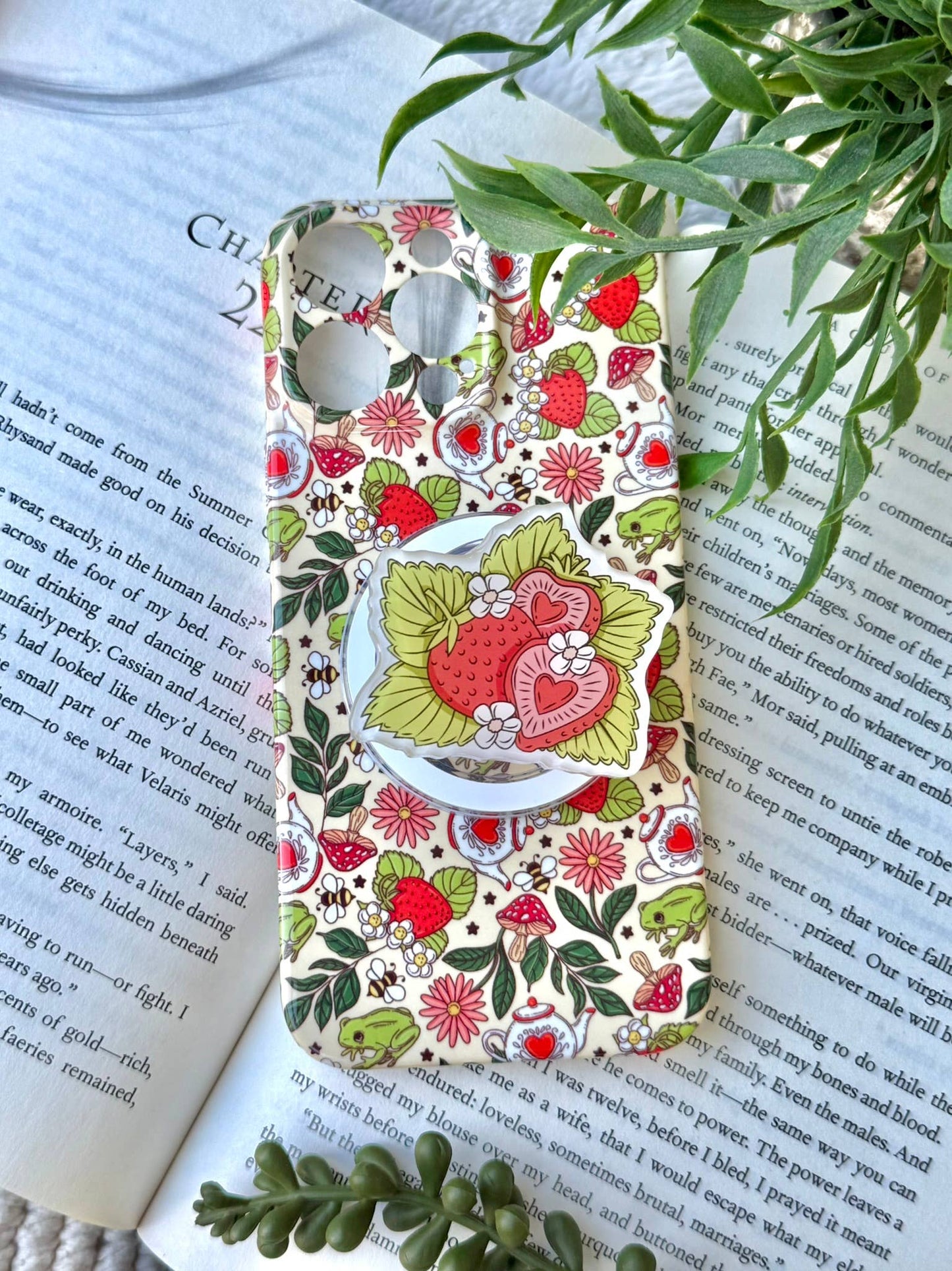 Bookish Reading Kindle Grip - Bookish Kindle Phone Grip