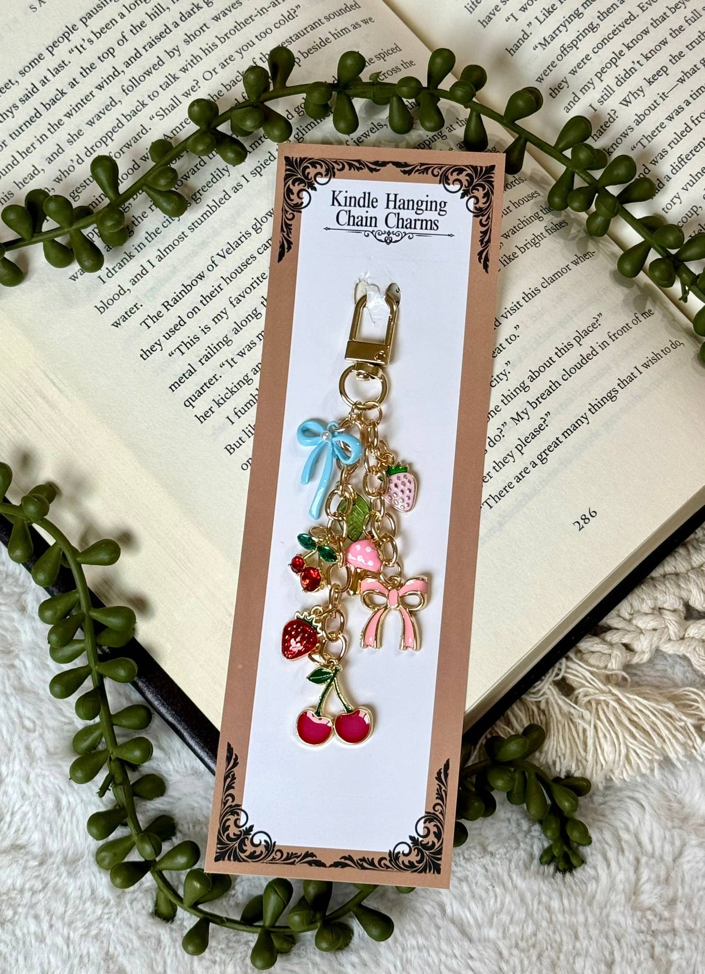 Cherry Coquette Kindle Charm - Cherry Coquette Phone Charm