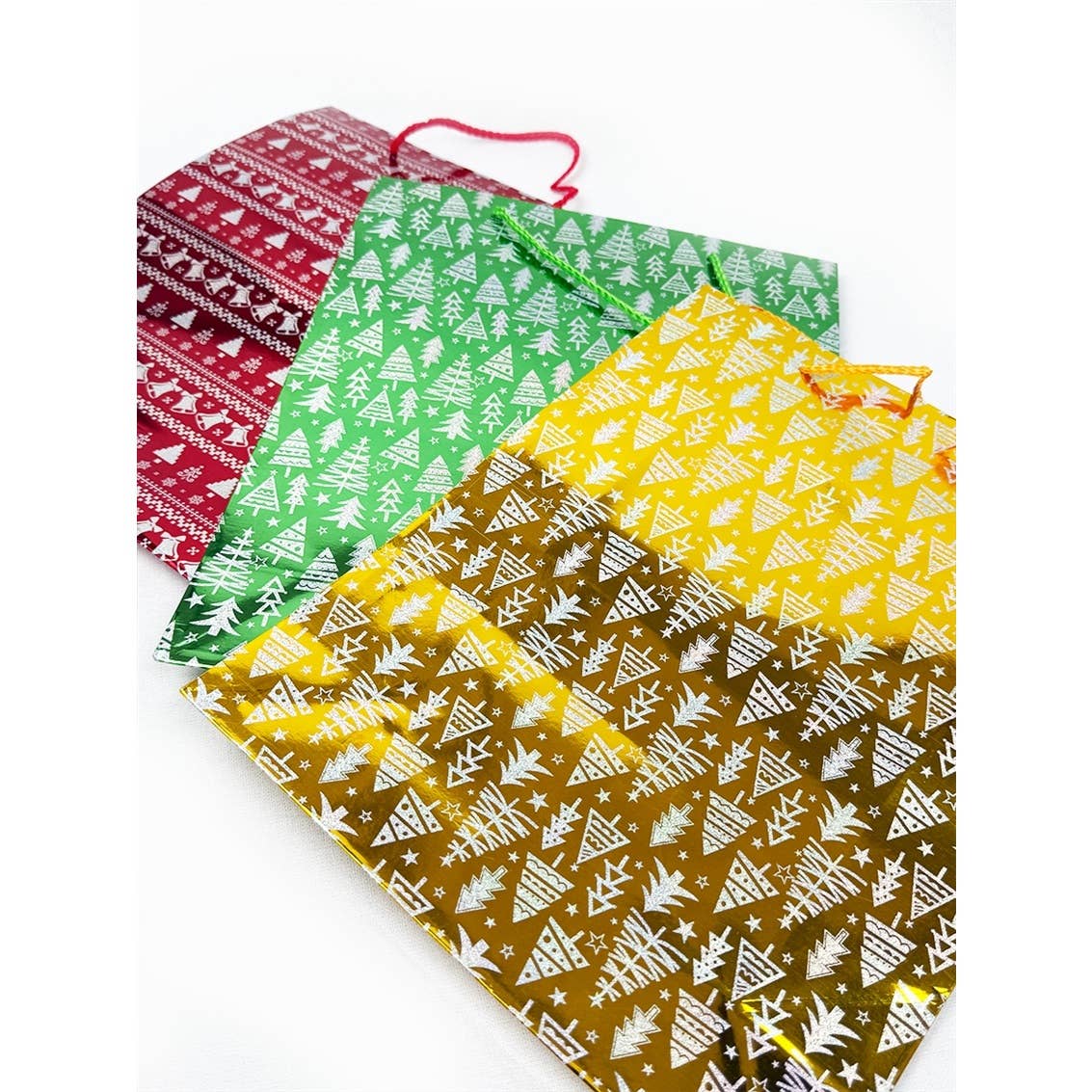 Fancy Holographic Christmas Gift Bag