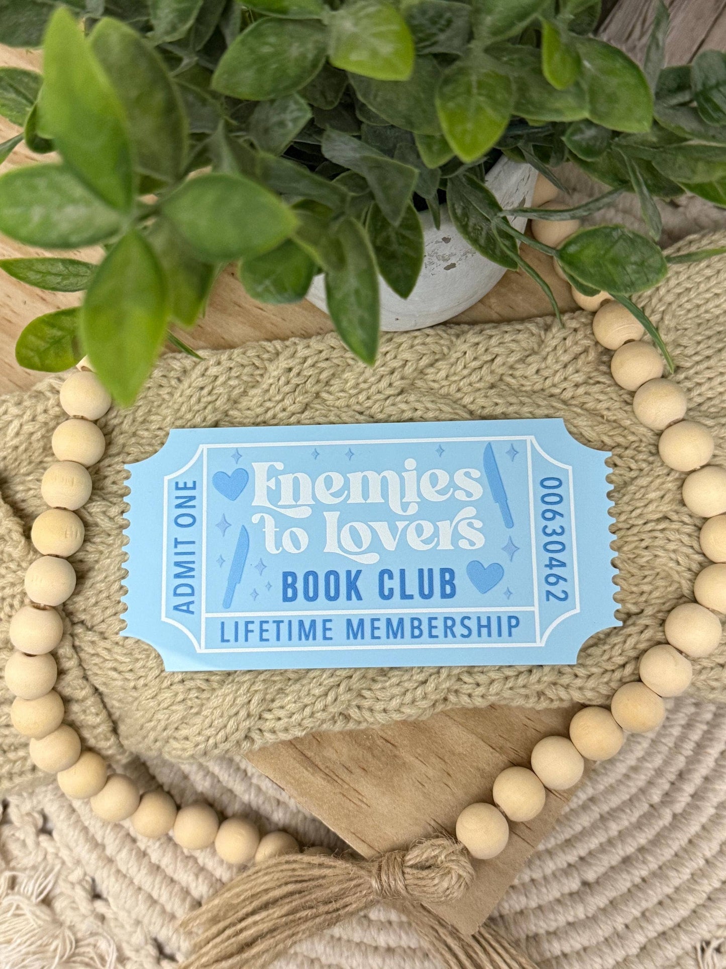 Enemies to Lovers Bookish Shelf Decor and Gifts