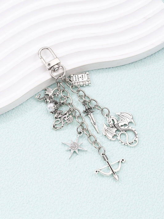 Dragon Fantasy Kindle Charm - Dragon Fantasy Phone Charm