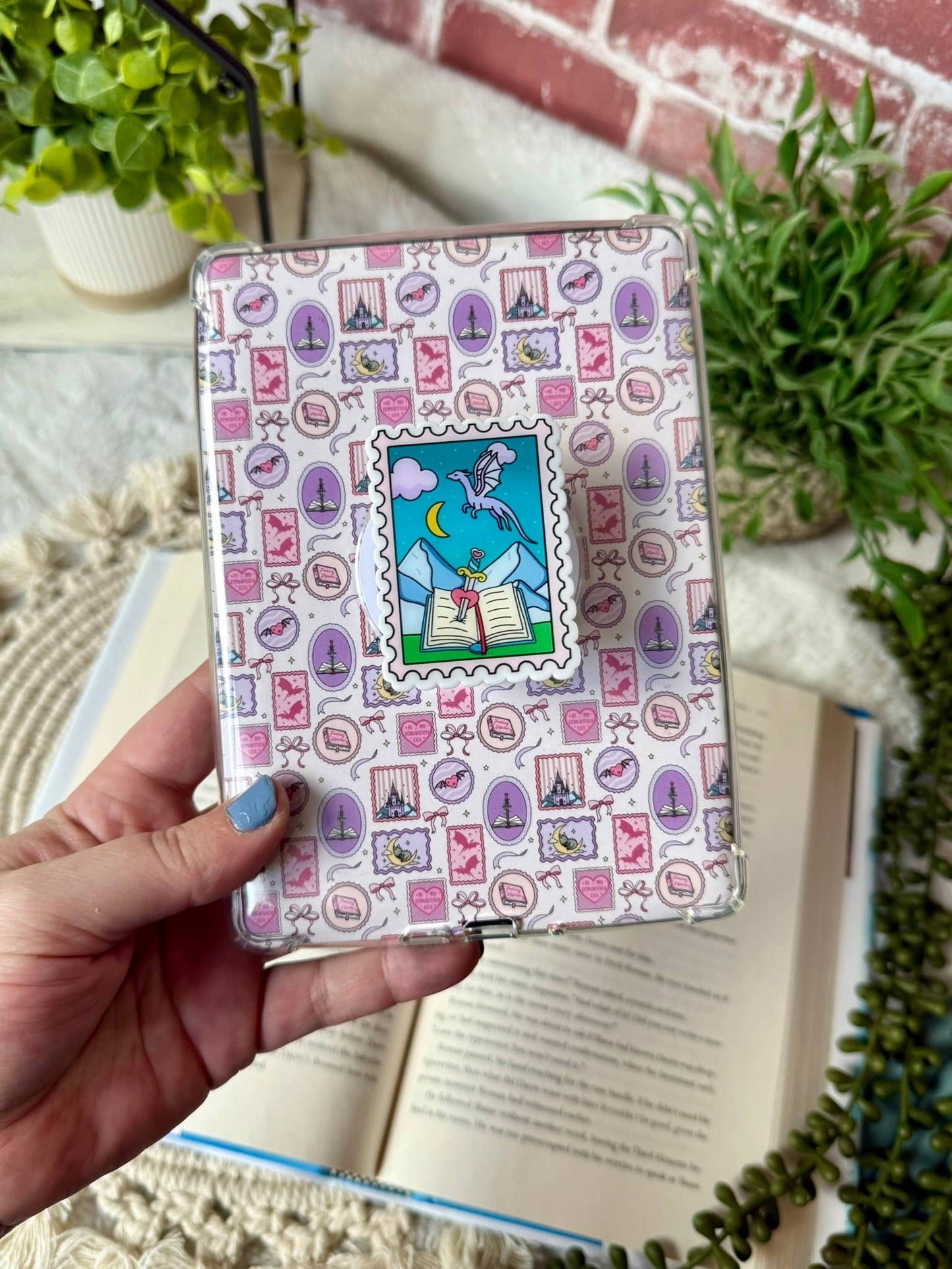 Dragon Fantasy Kindle Charm - Dragon Fantasy Phone Charm