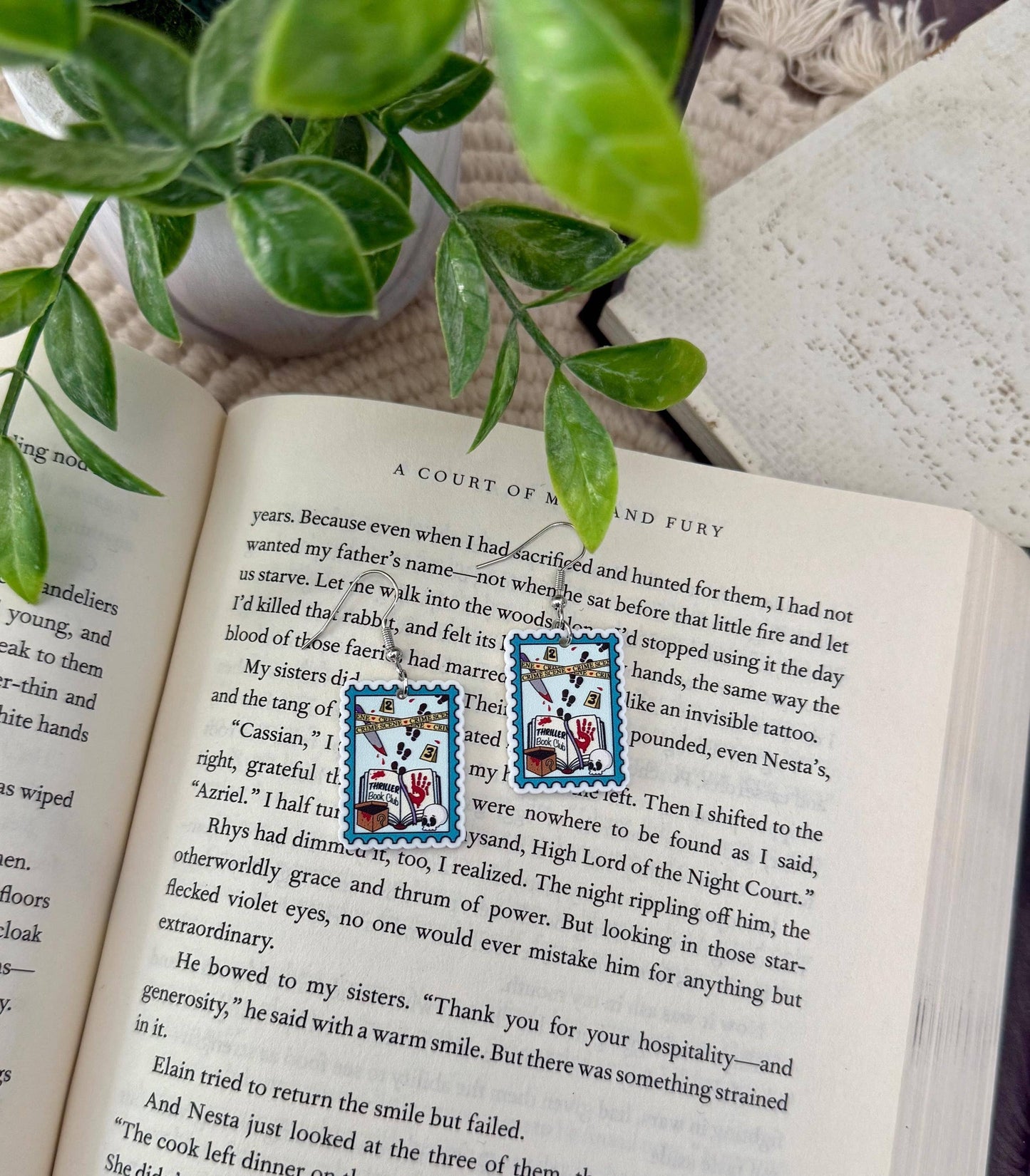 True Crime & Mystery Book Club Earrings
