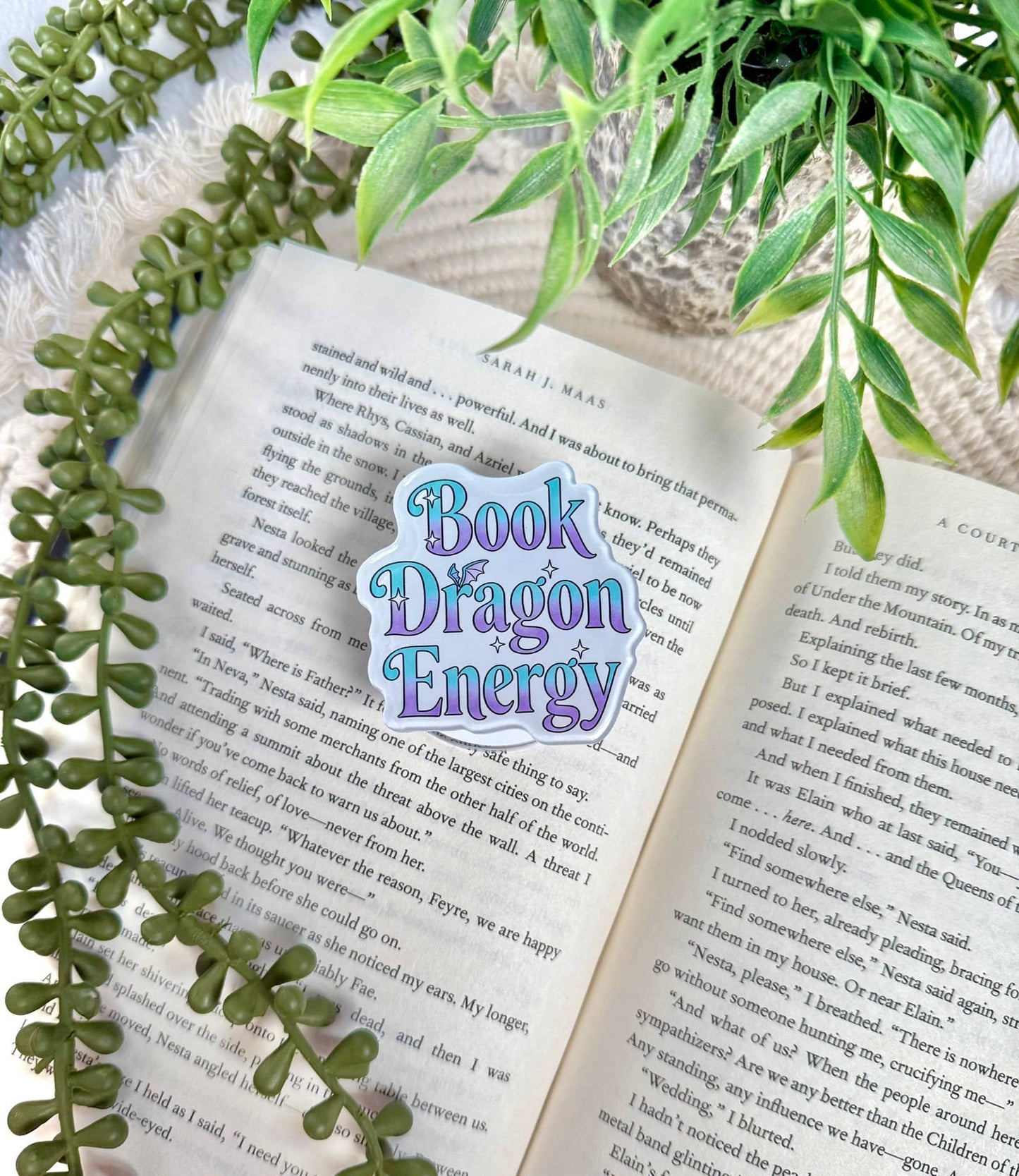 Fantasy Kindle Grip - Fantasy Phone Grip _ Romantasy Grip