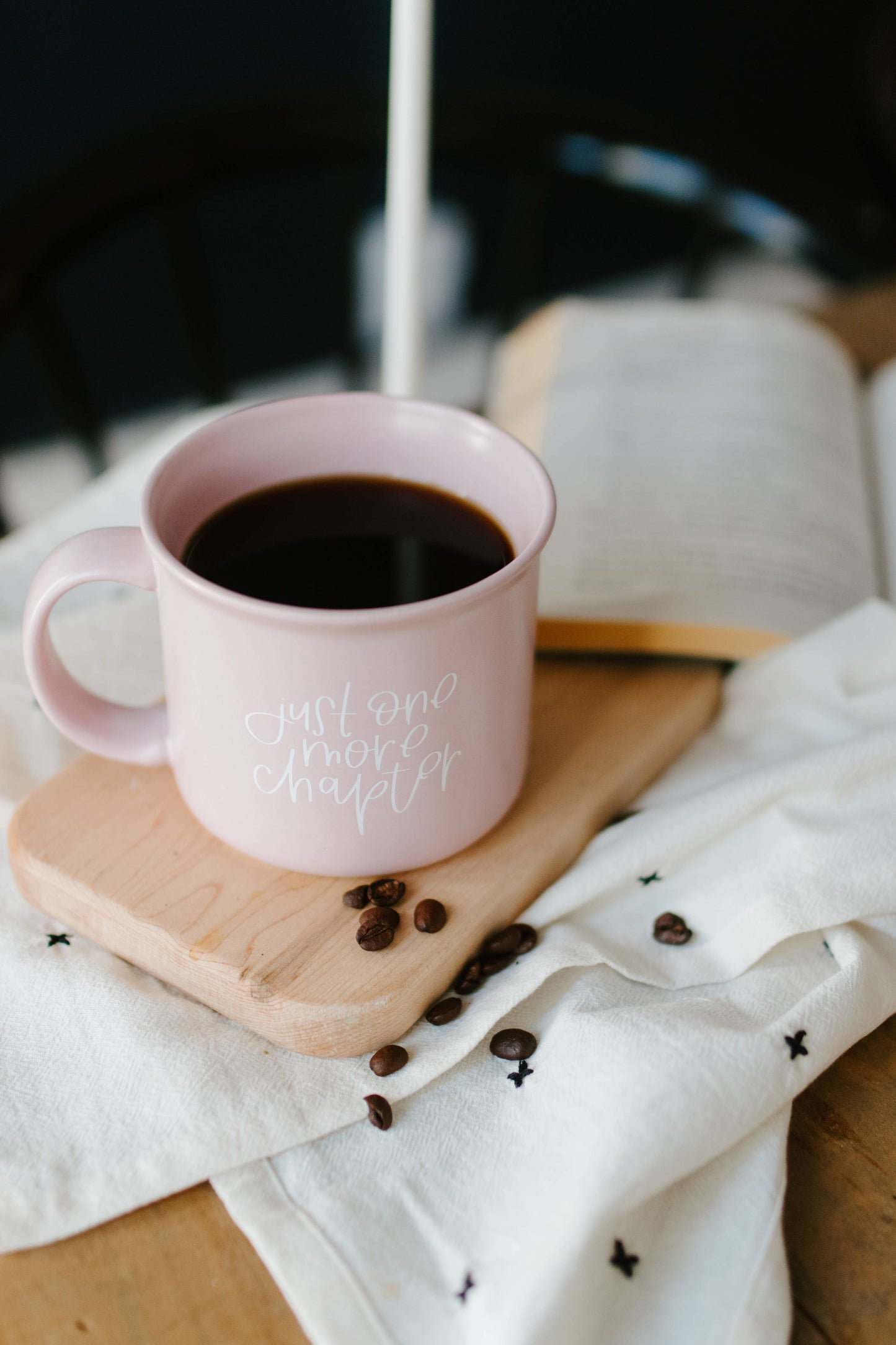 Just One More Chapter Mug:  15 oz