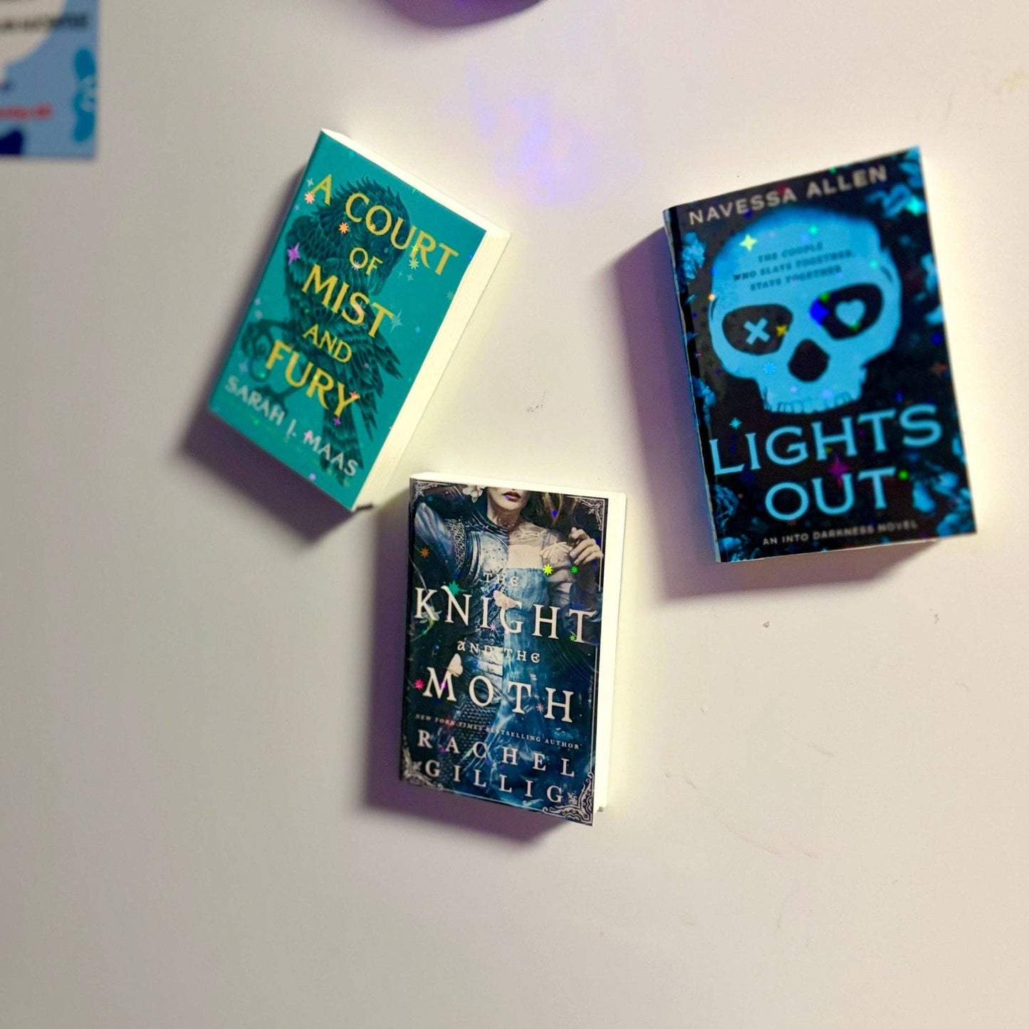 3d Printed Star Sparkle CUSTOM Book Magnet