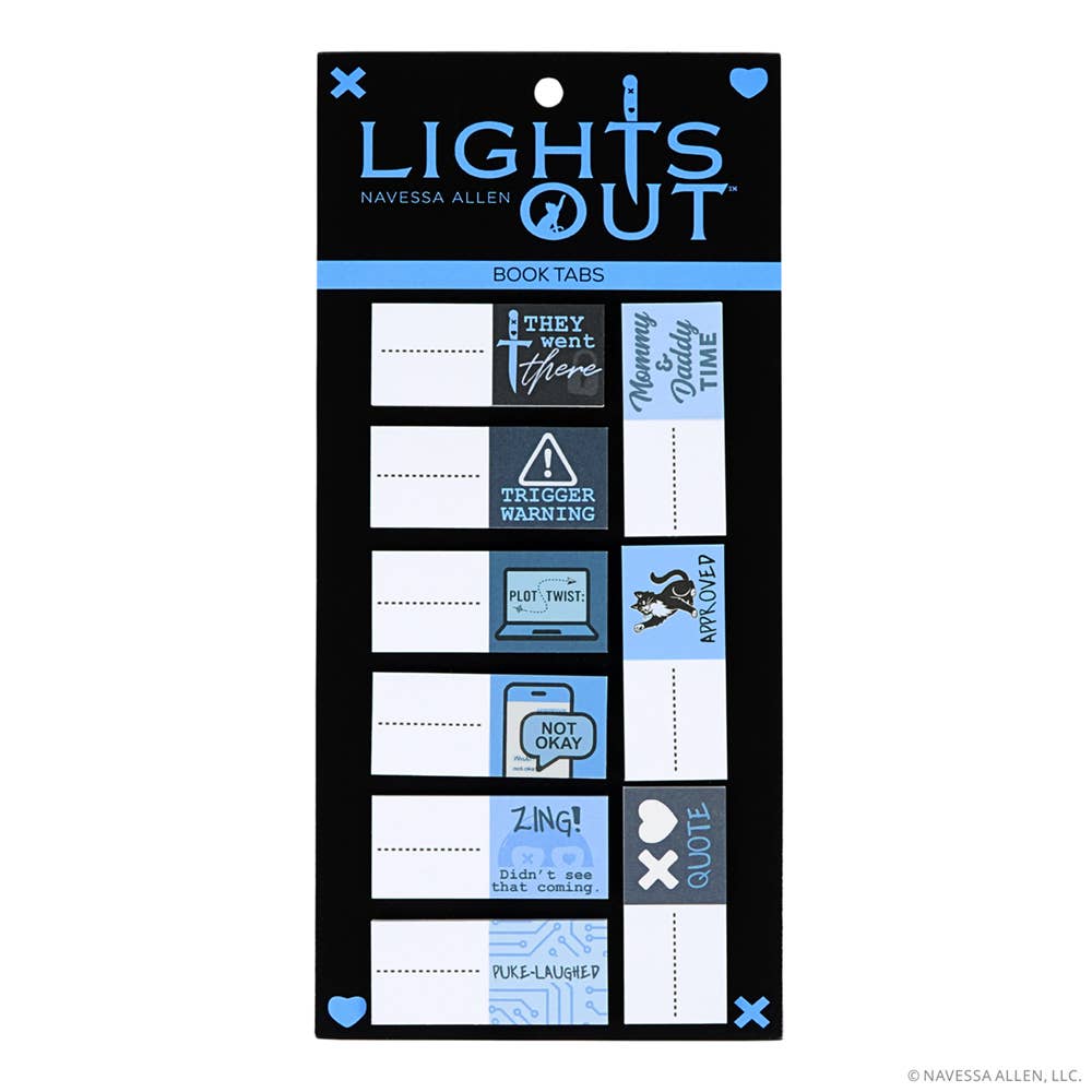 Lights Out Book Annotation Tabs (30-Pack)