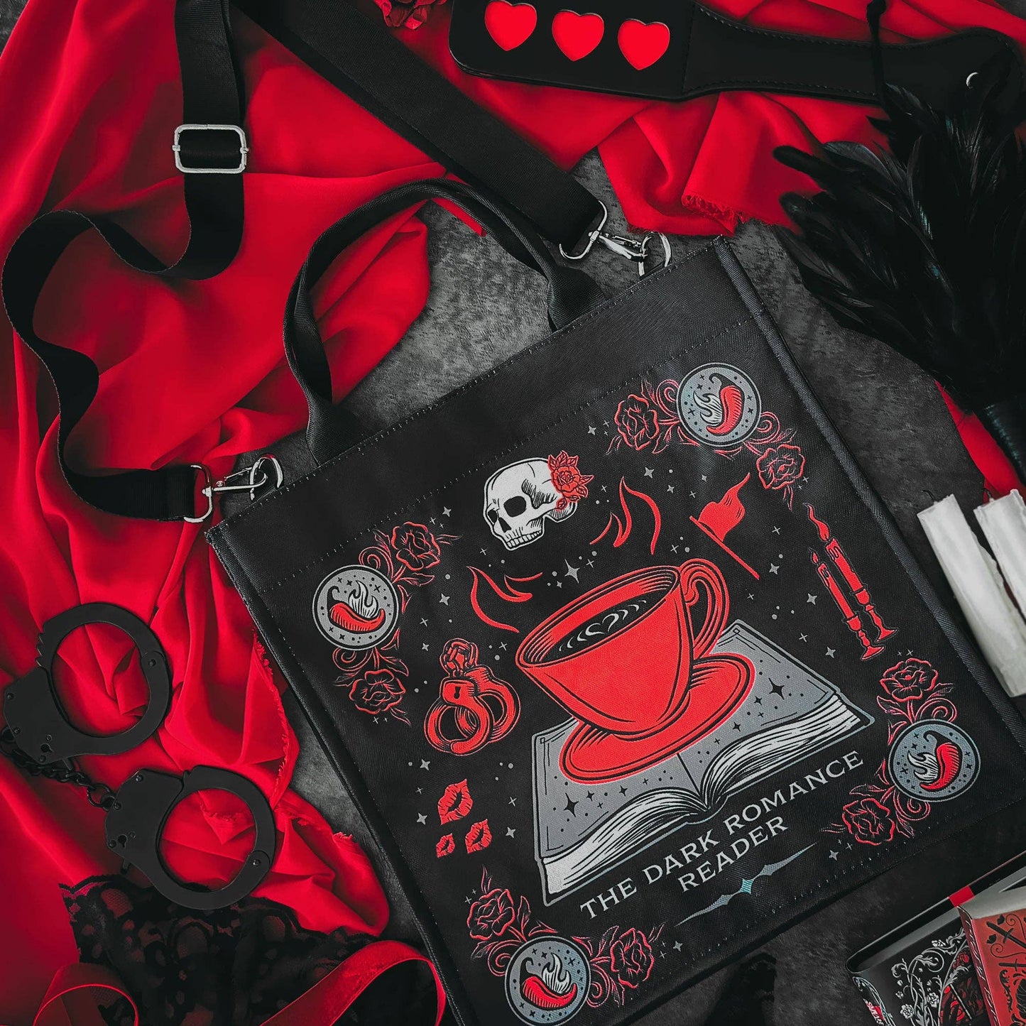 A Little Wicked Book Bag (Original Artwork)
