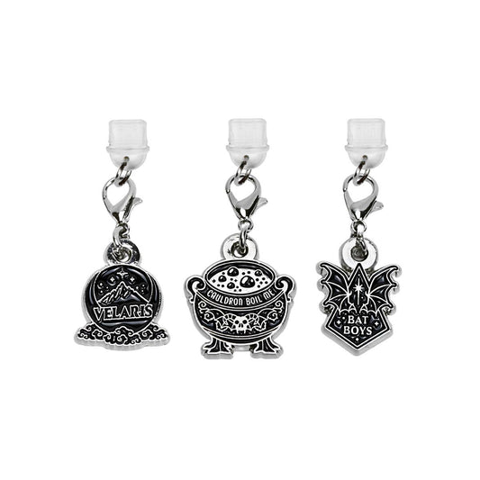 A Court of Thorns and Roses Dust Plug Charms (3-Pack)