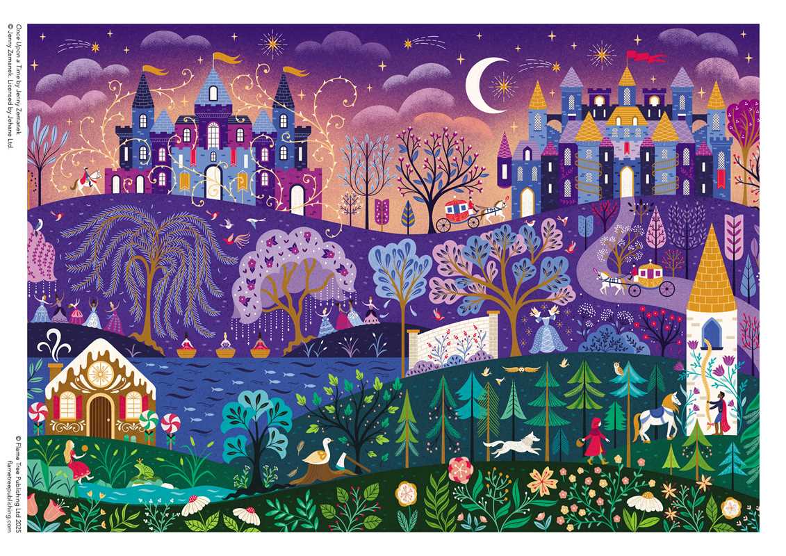 Adult Sustainable Jigsaw Puzzle Jenny Zemanek: Once Upon a Time by