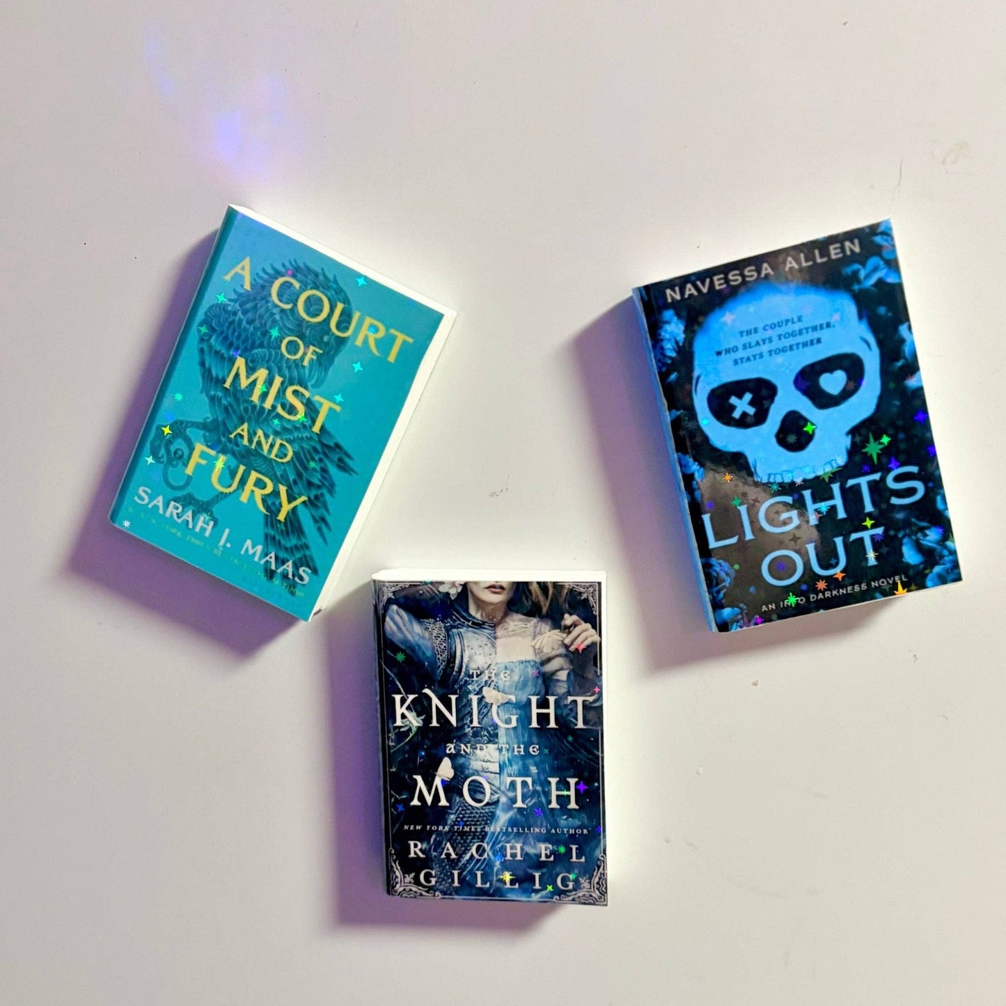 3d Printed Star Sparkle CUSTOM Book Magnet