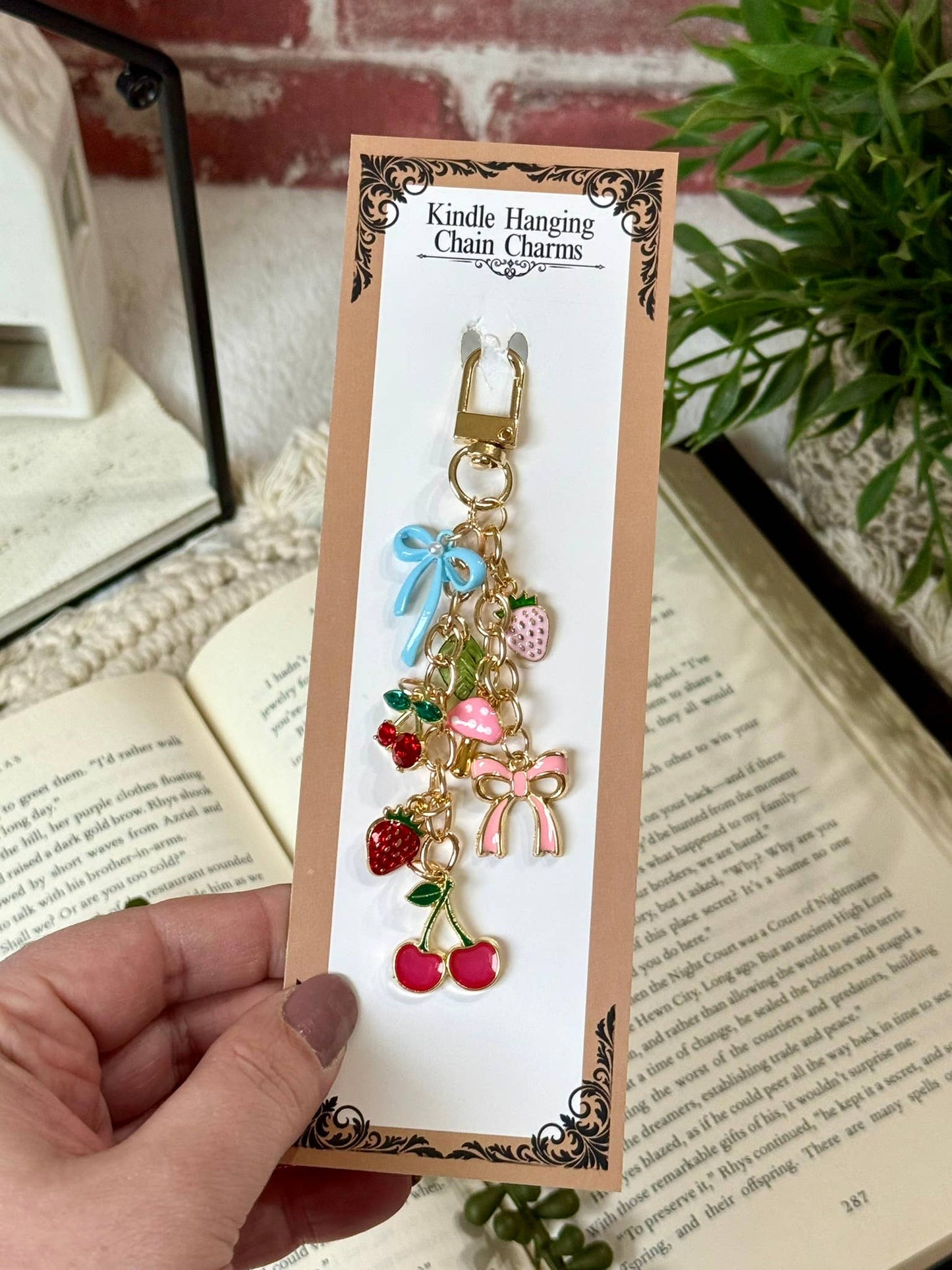 Cherry Coquette Kindle Charm - Cherry Coquette Phone Charm