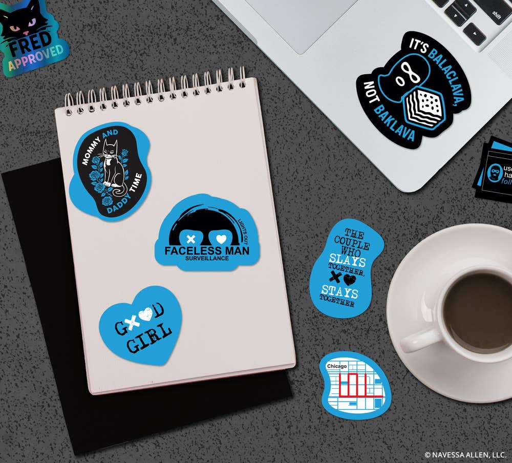 (10-Pack) Lights Out Decals