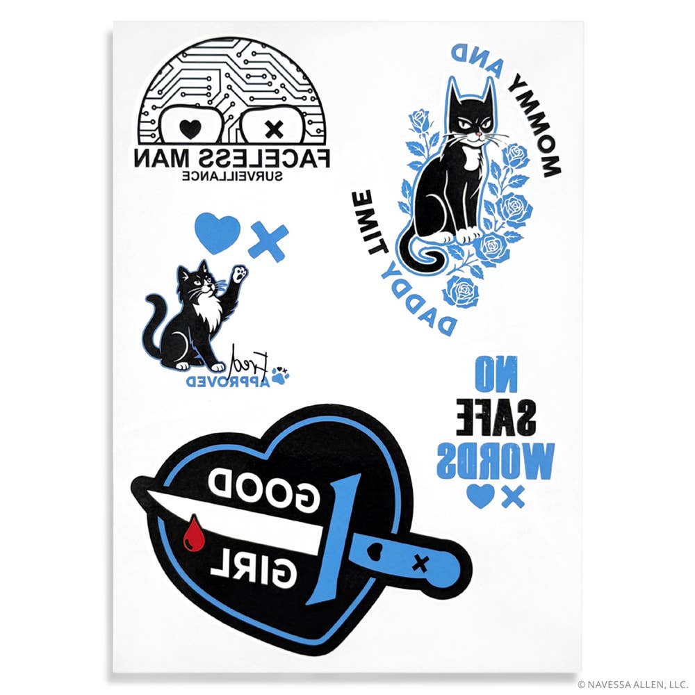 Lights Out Temporary Tattoos (15-Pack)