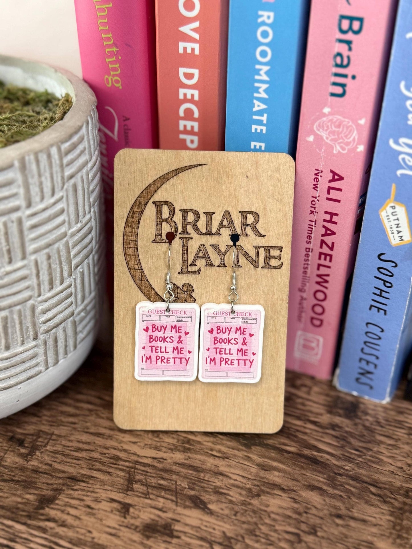 Book Lovers Reading Library Earrings