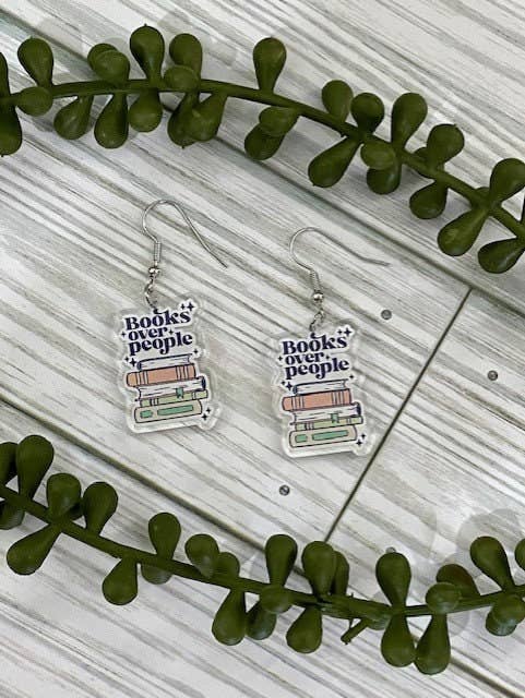 Book Lovers Earrings for Readers and Bookworms
