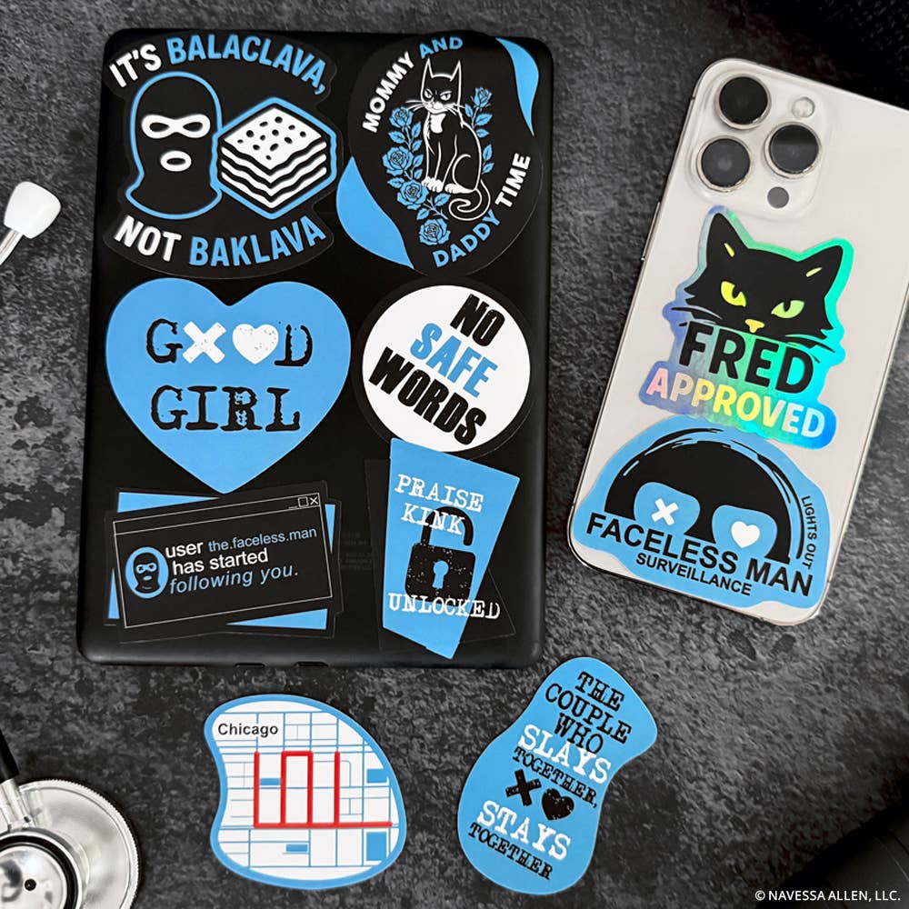 (10-Pack) Lights Out Decals