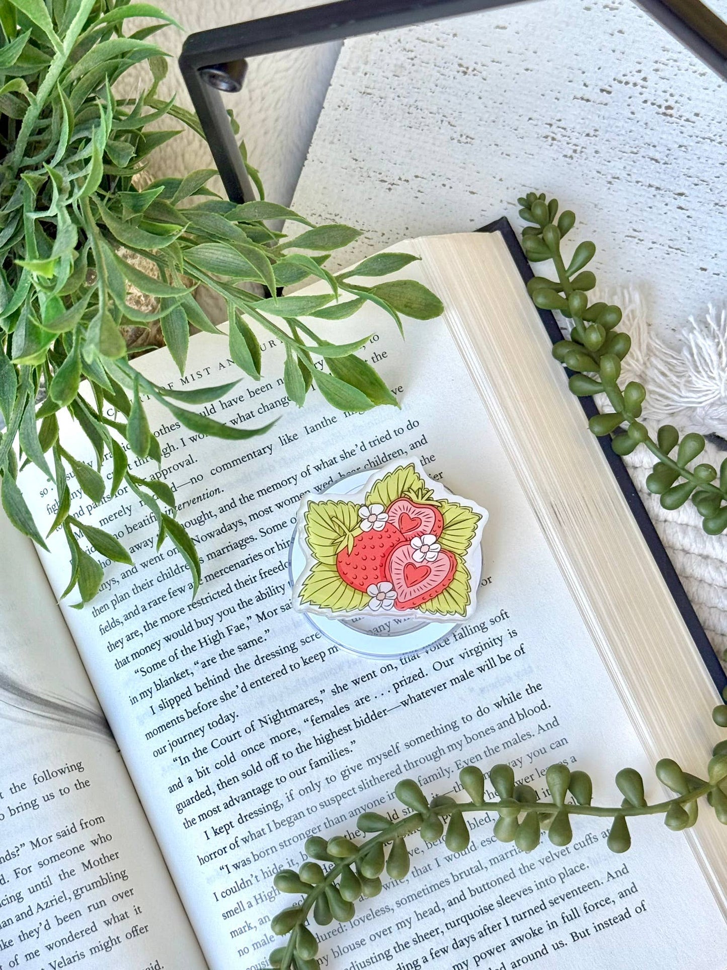 Bookish Reading Kindle Grip - Bookish Kindle Phone Grip