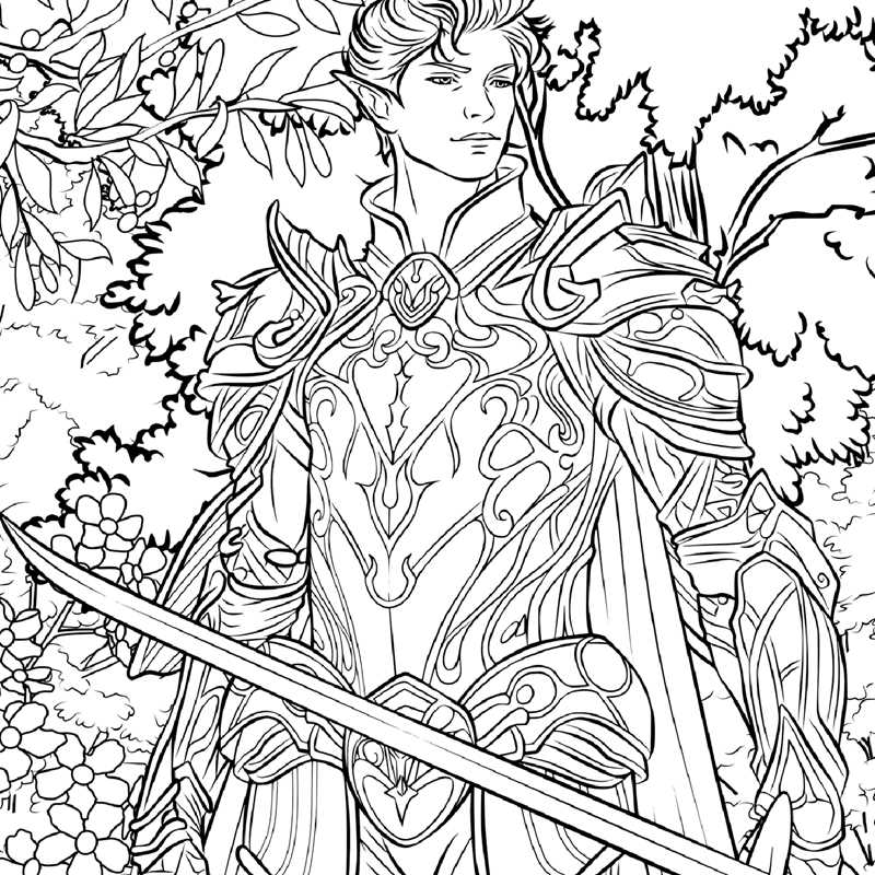 Romantasy Coloring Book