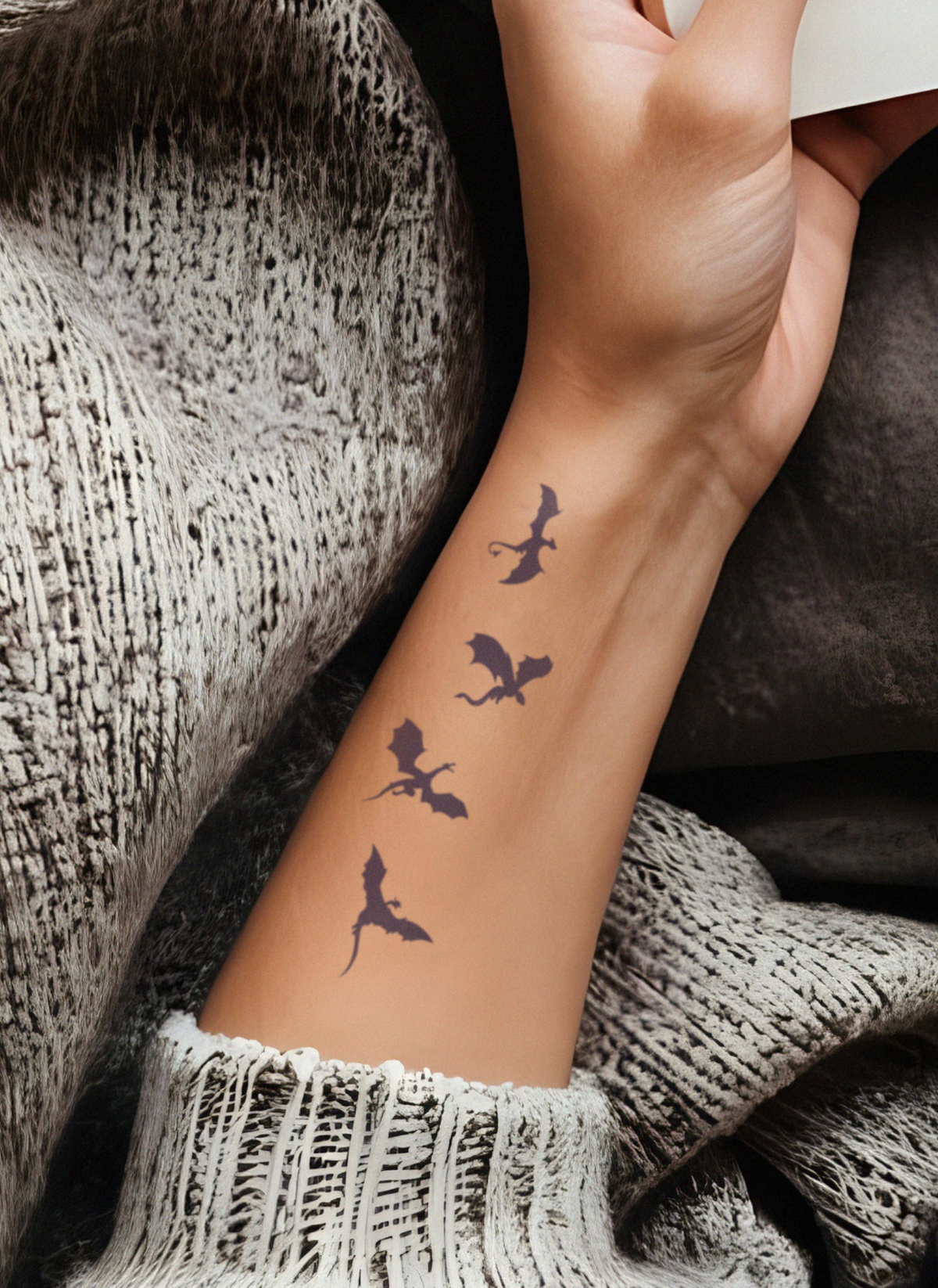 Semi-Permanent Tattoo | Dragons