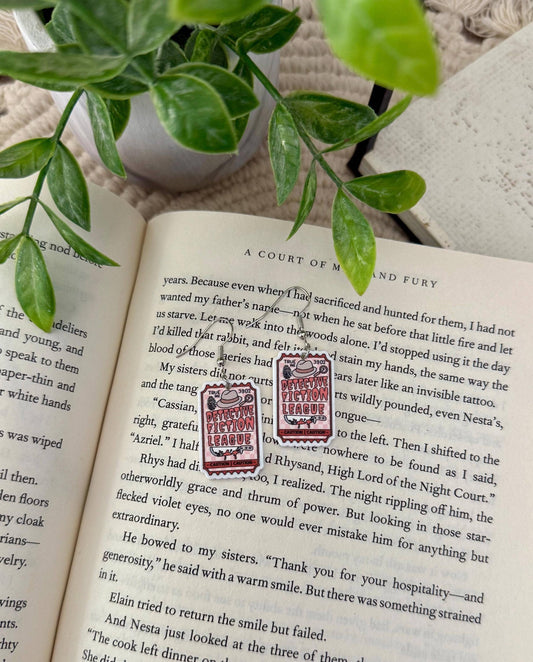 True Crime & Mystery Book Club Earrings #2