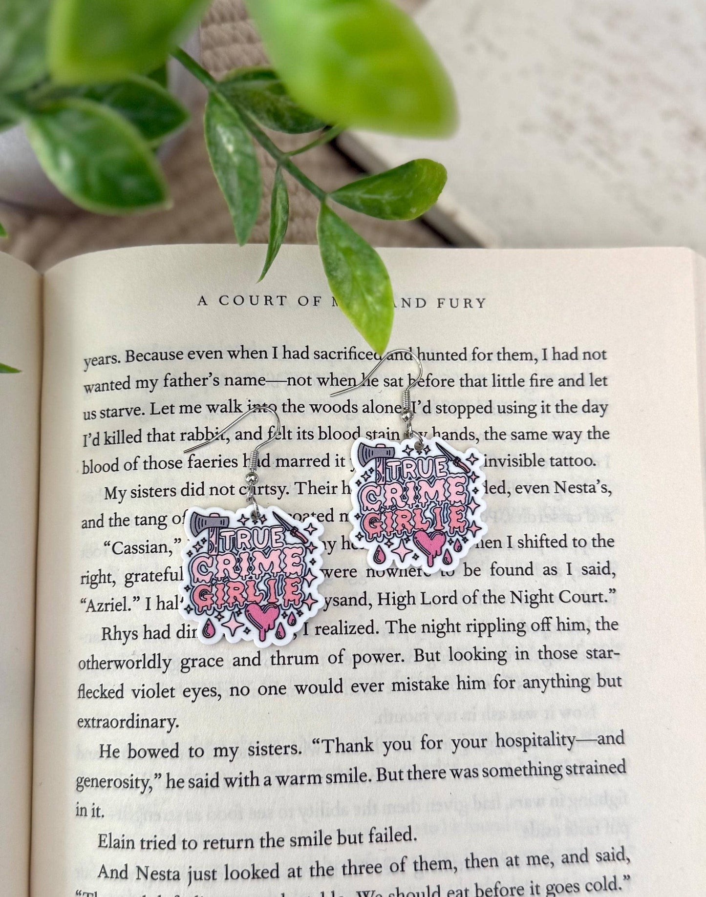 True Crime & Mystery Book Club Earrings #5