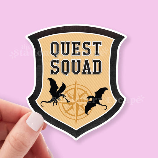 Quest Squad Patch Sticker